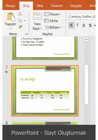 Word, PowerPoint, Outlook Video Ders Eğitim Seti