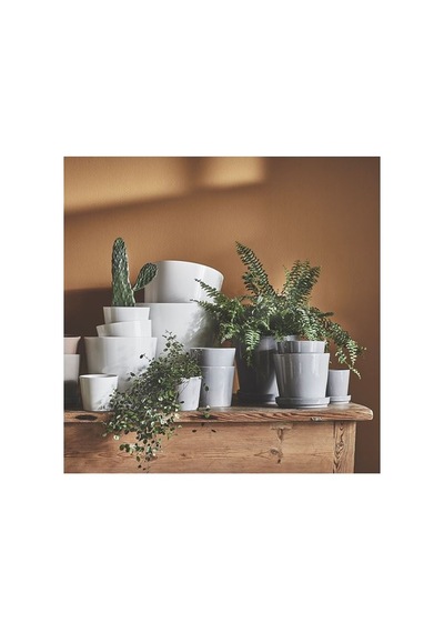 Ikea Sojaböna Toprak Saksı, Beyaz, İç Mekan 61694740