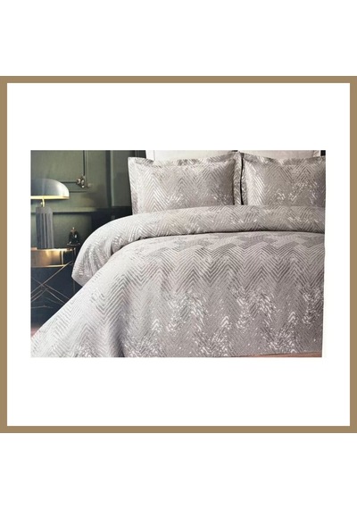 Kahveci.store Vega 3 Parça Yatak Örtüsü Seti Çift Kişilik 250x260 Cm Lüx Yatak Örtüsü Çeyizlik Yatak Odası Takımı 22