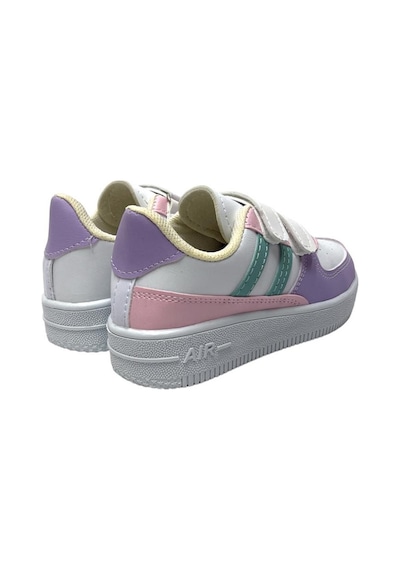Çocuk Sneaker Spor Ayakkabı Beyaz-yeşil-beyaz - Yeşil