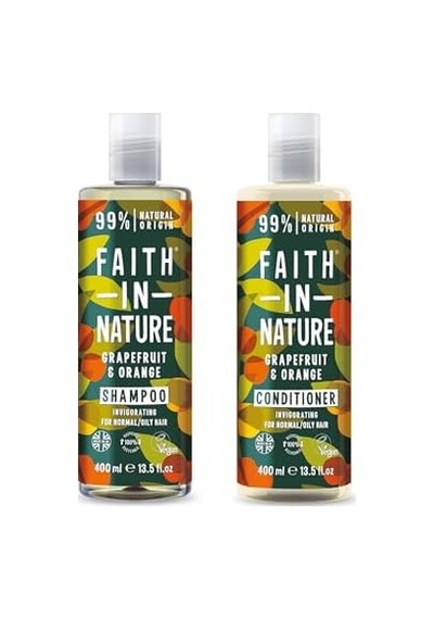 Faıth In Nature Grapefruit&orange%99 Doğal Tazeleyici Şampuan + Saç Kremi 400ml 44165514