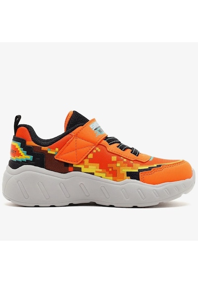 Skechers Megacraft 4k Mega Scene 402162n-orbk Ortopedik Çocuk Spor Ayakkabı Turuncu