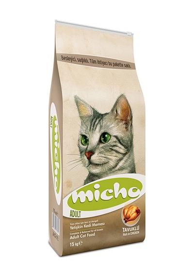 Micho Miçho 1,5 Kg Adult Cat Tavuklu Hamsi Ve Pirinç Eşliğinde Yetişkin Kedi Maması