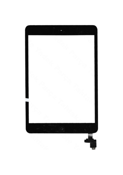 Apple iPad Mini A1454-a1455 Uyumlu Butonlu Dokunmatik Siyah
