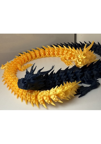 3d Baskı Eklem Haraketli Ejderha 2li İstenen Renklerde