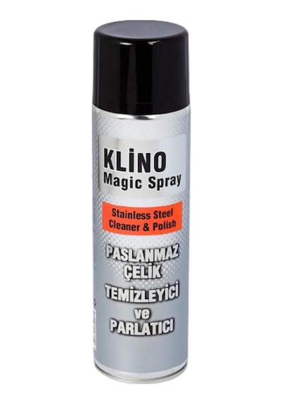 Klino Magic İnox Paslanmaz Çelik Metal Krom Nikel Çok Amaçlı Yüzey Temizleyici 500 ML