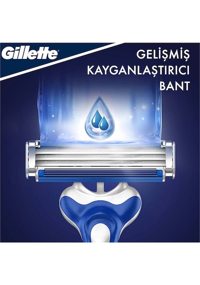 Gillette Blue3 Comfort Kullan-At Tıraş Bıçağı 8'li