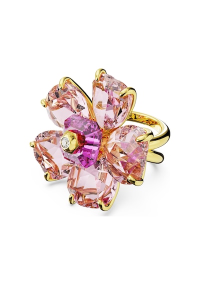 5657281 Swarovski Yüzük Florere:ring Double Shank Pink/gos 58
