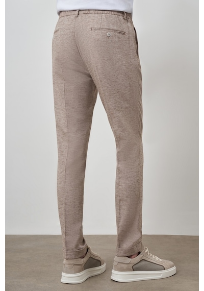 Morven Erkek Vizon Trend Tam Lastikli Slim Fit Pantolon 25ys003007405 Vizon