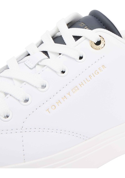 Tommy Hilfiger Kadın Marka Logolu Günlük Kullanıma Uygun Mavi Sneaker Fw0fw09105 0gy
