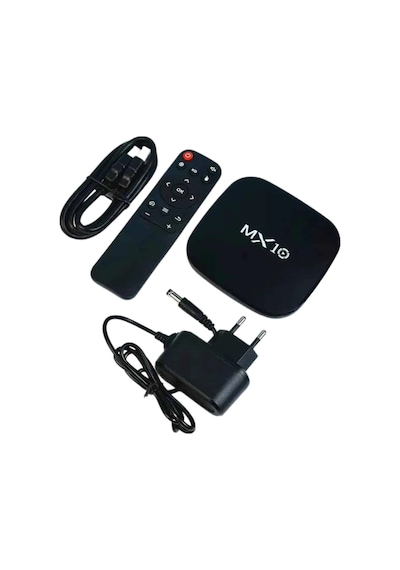 Mey İthalat Mx Box Android Tv Media Sound 4k Ultra Hd Görüntü Kaliteli Renkli