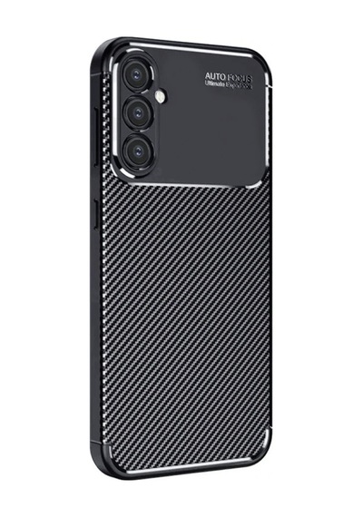 Samsung Galaxy A16 5g Kılıf Auto Focus Karbon Kapak - Siyah 0.2M-Çok Renkli