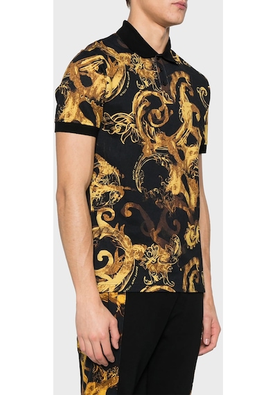Versace Jeans Couture Erkek Polo Yaka T Shirt 76gag6s0 Js286 G89 Siyah-gold Siyah-gold Siyah - Altın Versace Jeans Couture Erkek Polo Yaka T Shirt 76gag6s0 Js286 G89 Siyah-gold Siyah-gold Siyah - Altın