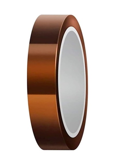 Bant Evi Kapton 30mmx33m Yüksek Isıya Dayanıklı Yanmaz Bant Capton 30mm