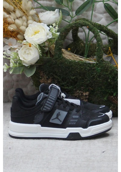 Fort Cool King Kısa Siyah Rahat Sneaker Çocuk Ayakkabı 001