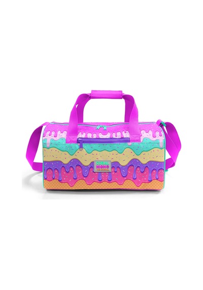 Coral High Pembe Rengarenk Dondurma Desenli Spor Çantası 27515