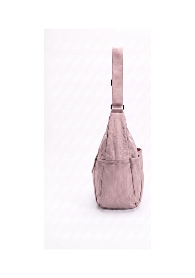Luvi Shoes Dorevıa Pembe Teknik Kumaş Kadın Omuz Çantası