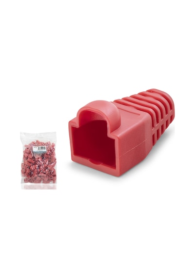 Nodar Nd2430 Rj45 Konnektör Papuç 100 Lü Paket - Kırmızı