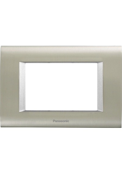 Viko Panasonic Thea 3m Sistema Inox Matt+metalik Beyaz Çerçeve - Wvtf18435ıb-tr
