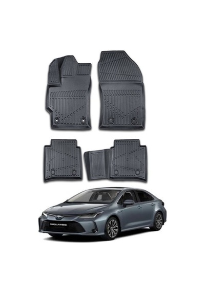 Toyota Corolla 3d Havuzlu Paspas 2019 2020 2021 2022 2023 2024 2025 2026 Model