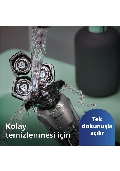 5000 Serisi Tıraş Makinesi, Sinekkaydı Tıraş, Skin Iq Teknolojisi, Islak Ve Kuru Kullanım, Hassas Düzeltici Başlık S5887/10 Diğer