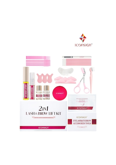 2in1 Yeni Kirpik Lifting Seti, Lash Lift, Kirpik Perma Ve Kaş Laminasyon Seti-yeni Balm Yapıştırıcılı- Pro Set