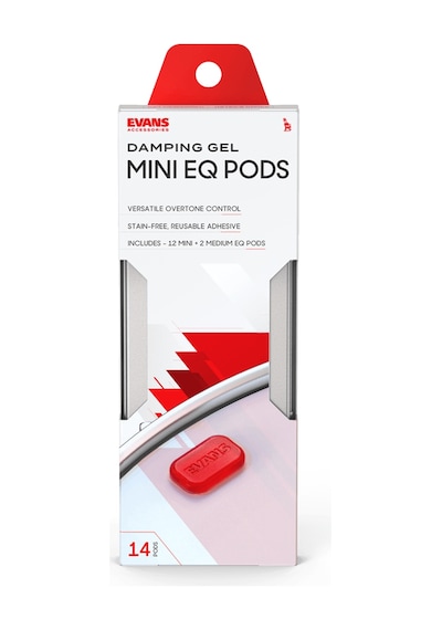 Evans Eqpodsmını Drum Gels 12 Mını + 2 Medıum Pods