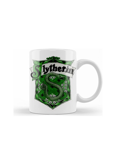 Slytherin Kupa Bardak Porselen No26191 Karışık