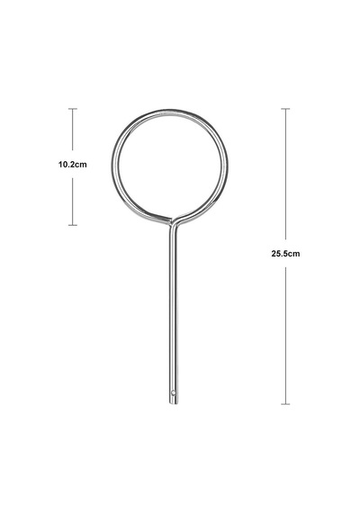 Huni Halkası (Askısı) 10 Cm Nivosuz - Demir Halka