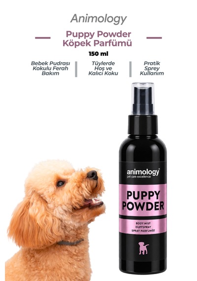 Animology Puppy Powder Fragrance Mist Kedi Köpek Parfümü 150 Ml - Bebek Pudrası Kokulu Vegan