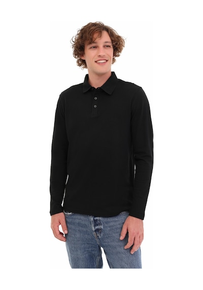 Kinetix Mb Sn329 Ukol Polo 5pr Siyah Erkek Uzun Kol T-shirt 000000000102024517 Siyah
