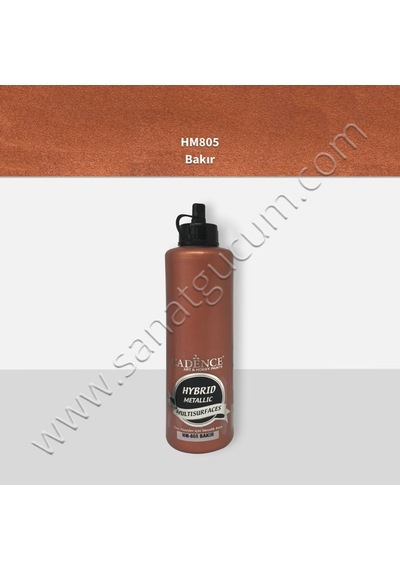 Cadence Hibrit Metalik Boya 500 Ml. Hm805 Bakır