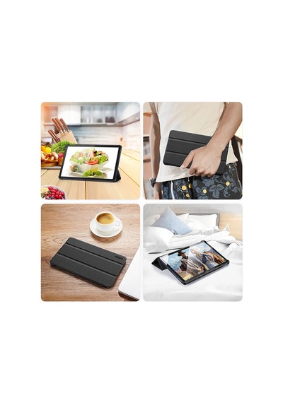 Dux Ducis Lenova Tab M10 10.6 Domo Series Premium Deri Kılıf- 5775 - Hs08377431-1375 Siyah Arka Kapak Dux Ducis Lenova Tab M10 10.6 Domo Series Premium Deri Kılıf- 5775 - Hs08377431-1375 Siyah Arka Kapak
