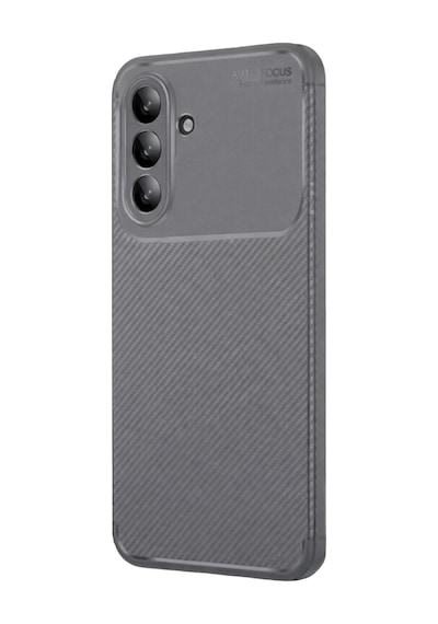 Samsung Galaxy  Uyumlu,  S26 Fe Kılıf Karbon Silikon Case Gri
