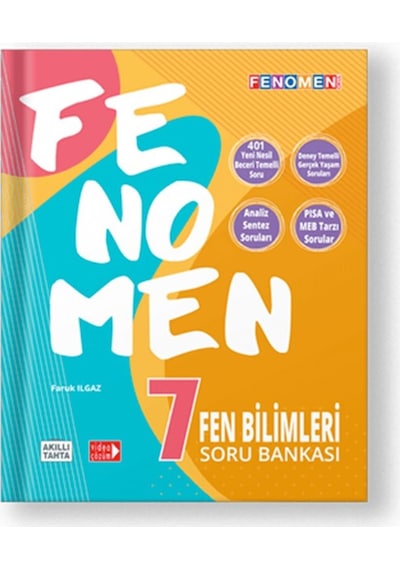 Fenomen Okul Yayınları 7. Sınıf Fen Bilimleri Soru Bankası