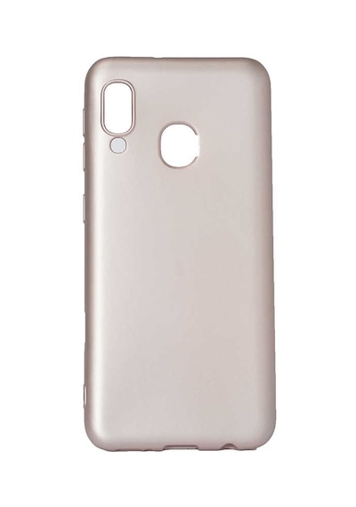 Galaxy A40 Kılıf Zore Premier Silikon Kapak Rose Gold