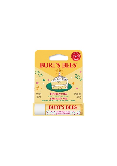 Burt's Bees Birthday Cake Lip Balm - Birthday Cake Aromalı Dudak Bakım Kremi 4.25 G