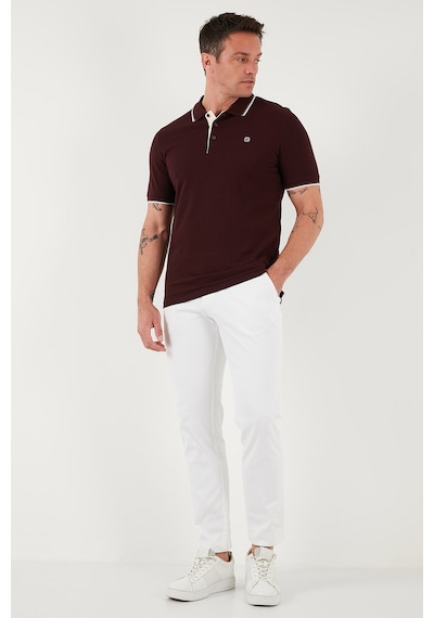 Buratti Pamuklu Slim Fit Şerit Detaylı Düğmeli Polo Yaka 3'Lü Paket Erkek T Shirt 5902118S3 Vişne-Gri Melanj-Vişnebeyaz Buratti Pamuklu Slim Fit Şerit Detaylı Düğmeli Polo Yaka 3'Lü Paket Erkek T Shirt 5902118S3 Vişne-Gri Melanj-Vişnebeyaz