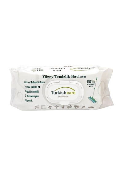 Turkishcare Yüzey Temizlik Havlusu 50'li