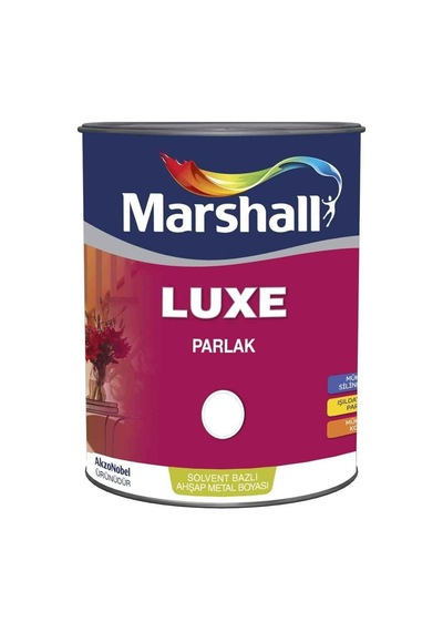 Luxe Parlak Yağlı Boya Beyaz-0.75lt 1kg-ahşap-demir-plastik Boyamada Mükemmel Sonuç Verir Diğer