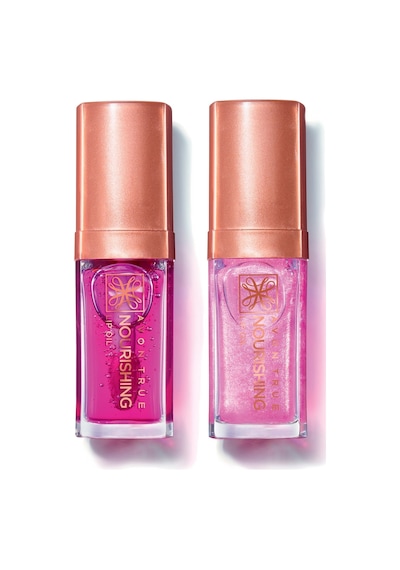Avon True Colour Shimmering Petal + Blossom Dudak Bakım Yağı 2 x 7 ML