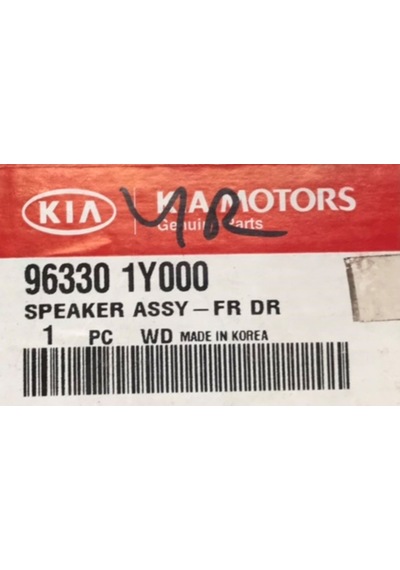 963301y000 Kıa Pıcanto 2011-2015 Hoparlor