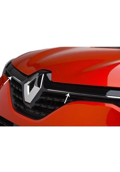 Renault Clio 5 Hb Krom Ön Panjur ve Izgarası Set 8 Prç. 2020 ve