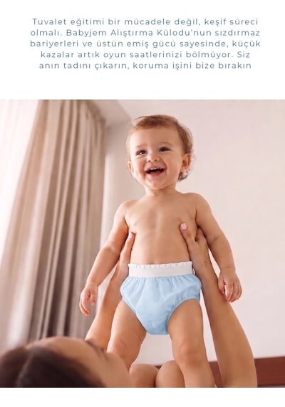 Babyjem Alıştırma Külodu 2 Yaş Mavi