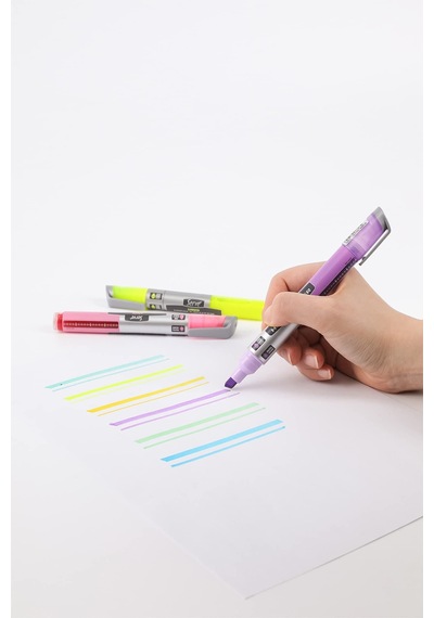 Serve Likit Pastel Kalem 6 Li 124-Pembe