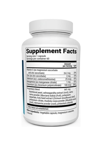 Adrenal & Cortisol Support 60 Kapsül Takviye Edici Gıda Dr.berg