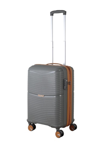Mçs Group V379 Aura Y.üretim Pp Valiz 55 Cm S21yy100014255 11156 Gri/hardal