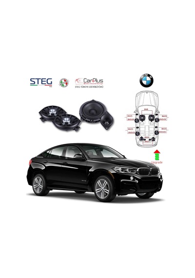 Bmw X5 Serisi Steg İtaly Hoparlör Kiti