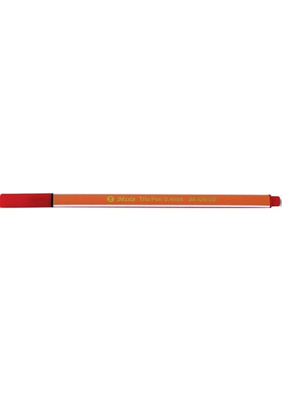 Masis Trio Pen 0.4 Mm Turuncu S6504-05 Çok Renkli