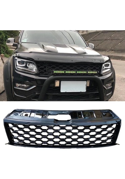 Volkswagen Amarok Ön Panjur Izgara Siyah Piano Black 2015-2019